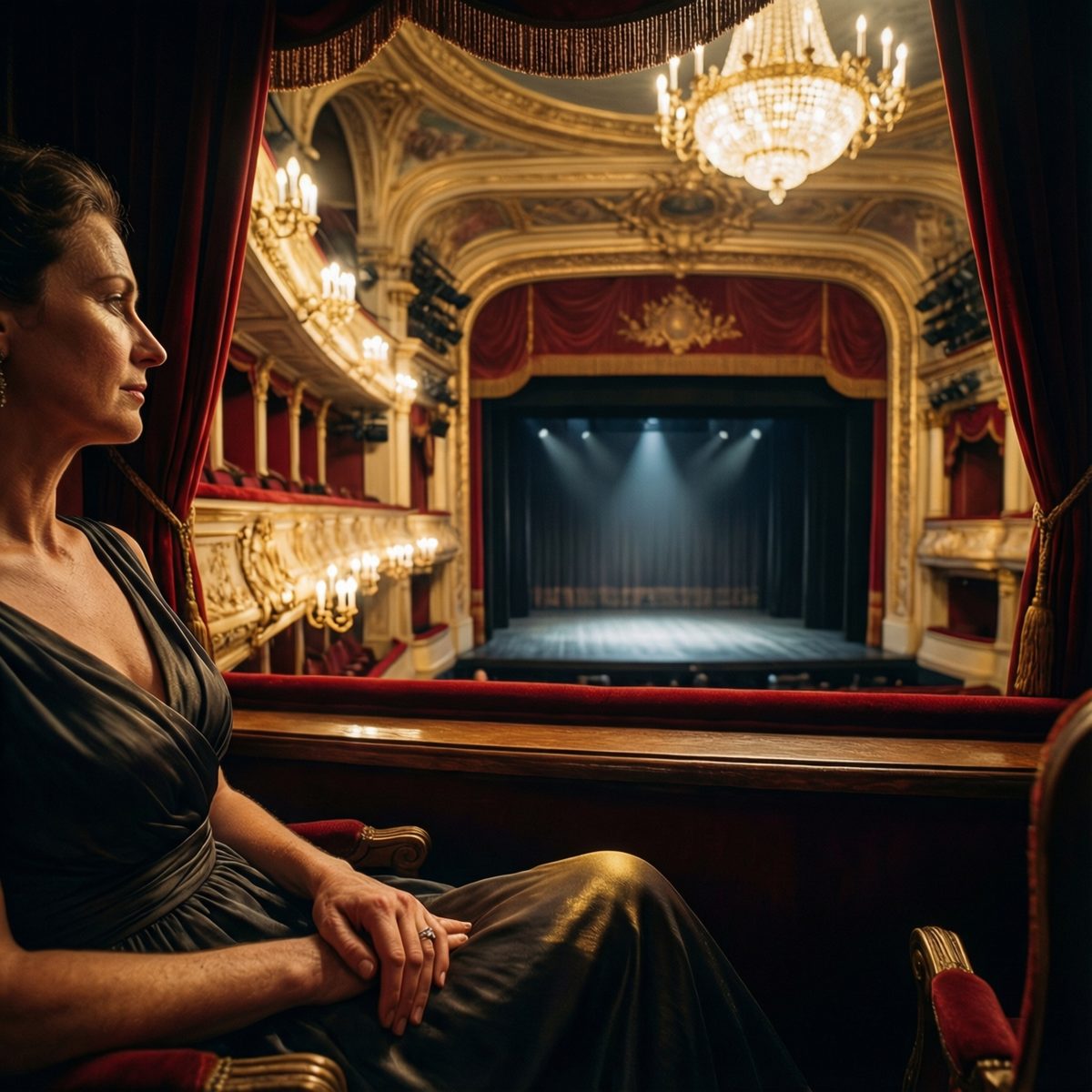 Opera evening in a private box